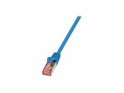 LOGILINK CQ3086S LOGILINK Patchcord Cat.6A 10G S/FTP PIMF PrimeLine 7,5m niebieski LOGILINK
