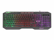 NATEC NFU-1586 Fury Klawiatura dla graczy HELLFIRE 2 USB, podświetlenie, RU layout NATEC
