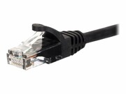 NETRACK BZPAT05UK Netrack patchcord RJ45, osłonka zalewana, kat. 5e UTP, 0.5m czarny NETRACK