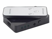 GEMBIRD DSW-HDMI-34 Gembird Przełącznik HDMI 3->1 (3x nadajnik - 1-> obdiornik) GEMBIRD
