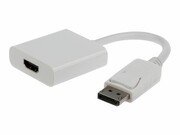 GEMBIRD A-DPM-HDMIF-002-W Gembird adapter Displayport(M) -> HDMI(F) (24+5) 10cm GEMBIRD