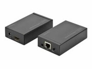 DIGITUS DS-55120 Przedłużacz/Extender HDMI do 120m Cat.5e UTP/IP, 1920x1080p FHD 3D, IR (zestaw) DIGITUS