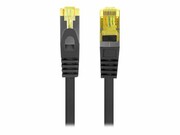 LANBERG Patchcord Cat.6A S/FTP LSZH CU 1.5m black LANBERG