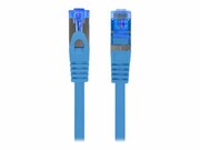 LANBERG Patchcord Cat.6A S/FTP LSZH CCA 0.25m blue LANBERG