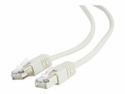 GEMBIRD patchcord RJ45 osłonka zalewana kat 5e FTP 1m szary GEMBIRD