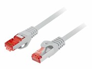 LANBERG Patchcord kat.6 FTP LSZH CU 1m szary Fluke passed LANBERG