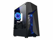 GEMBIRD Obudowa komputerowa Gaming Fornax 1600B wentylatory LED w kolorze niebieskim GEMBIRD