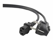 GEMBIRD PC-186-VDE Gembird kabel zasilający komputerowy VDE Euro/IEC C13 1,8m (gruby) GEMBIRD