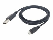 GEMBIRD CC-USB2-AMLM-2M Gembird kabe USB do 8-pin ładowanie transmisja (Ipad,Iphone5/6/7/8/X)2m czarny GEMBIRD