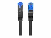 LANBERG patchcord cat.6A FTP LSZH CCA 10m black LANBERG