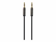 GEMBIRD CCAP-444-6 Gembird elastyczny kabel stereo minijack-minijack M/M 1.8m GEMBIRD