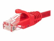 NETRACK BZPAT15UR Netrack patchcord RJ45, osłonka zalewana, kat. 5e UTP, 15m czerwony NETRACK
