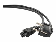 GEMBIRD Kabel zasilający do notebooka koniczynka C5 3 pin VDE 1m GEMBIRD