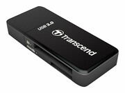 TRANSCEND TS-RDF5K Transcend card reader USB 3.1 Gen 1 SD/microSD black TRANSCEND