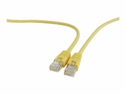 GEMBIRD patchcord RJ45 osłonka zalewana kat 5e UTP 0.5m żółty GEMBIRD