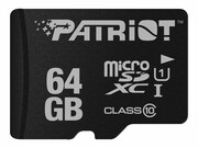 PATRIOT MicroSDHC Card LX Series 64GB UHS-I/Class 10 PATRIOT MEMORY