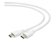 GEMBIRD CC-HDMI4-W-10 Gembird kabel HDMI 3m (V2.0) 4K GOLD CU HSE BIAŁY GEMBIRD
