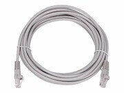EXTRALINK LAN patchcord CAT.5E UTP 5m kabel czysta miedź szary EXTRALINK