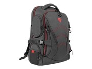 NATEC Genesis laptop backpack Pallad 550 black 15.6inch/17.3inch NATEC