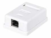 NETRACK 106-10 Netrack gniazdo kompletne natynkowe 1xRJ45 8p8c FTP Cat5e LSA NETRACK