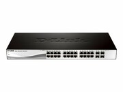 D-LINK 28-Port Layer2 Smart Managed Gigabit Switch dlink green 3.0 24x 10/100/1000Mbit/s TP RJ-45 Port4x TP Combo Port/SFP Slot D-LINK