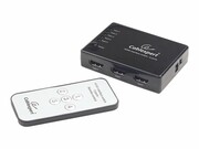 GEMBIRD DSW-HDMI-53 Gembird Przełącznik HDMI 5->1 (5x nadajników - 1-> obdiornik) GEMBIRD