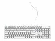 DELL Keyboard : US-Euro (Qwerty) KB216 Quietkey USB, White DELL TECHNOLOGIES