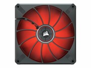 CORSAIR ML140 LED ELITE 140mm Magnetic Levitation Red LED Fan with AirGuide Single Pack CORSAIR