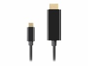 LANBERG Kabel USB-C M ->HDMI M 3m 4K 60Hz czarny LANBERG