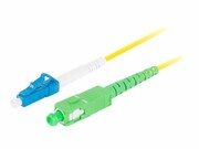 LANBERG fiber optic patchcord SM LC/UPC-SC/APC simplex 2m LSZH g657a1 3.0mm yellow LANBERG