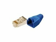 LOGILINK MP0014 LOGILINK - Wtyki RJ45 FTP kat.5e z osłonką - niebieskie 100szt. LOGILINK