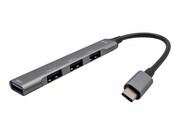 I-TEC USB-C Metal HUB 1x USB 3.0 3x USB 2.0 without power adapter I-TEC