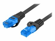 LANBERG patchcord cat.6A FTP LSZH CCA 3m black LANBERG