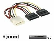 GEMBIRD CC-SATA-PSY Gembird kabel do dysków serial ata zasilający X2 SATA GEMBIRD