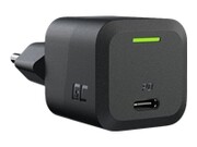 GREEN CELL Ładowarka USB-C GaN GC PowerGaN 33W PD 3.0 QC 3.0 1x USB-C czarna GREEN CELL