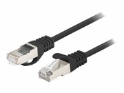 LANBERG Patchcord Cat.6 FTP 0.25m black 10-pack LANBERG