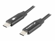 LANBERG USB-C M/M 2.0 cable 1.8m Quick Charge 4.0 black LANBERG