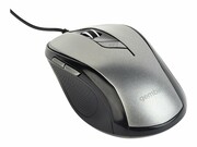GEMBIRD MUS-6B-01-BG Gembird mysz optyczna USB MUS-6B-01-BG, 1600 DPI, USB, czarno-srebrna GEMBIRD