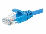 NETRACK BZPAT10UB Netrack patchcord RJ45, osłonka zalewana, kat. 5e UTP, 10m niebieski NETRACK