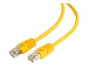 GEMBIRD patchcord RJ45 kat 6 FTP 1m żółty GEMBIRD