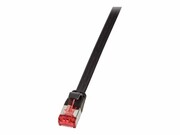 LOGILINK CF2033S LOGILINK - Płaski Patch cord U/FTP 6 PIMF dł.1m czarny LOGILINK