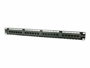 LOGILINK NP0004 LOGILINK Patch panel UTP CAT6 24-porty czarny LOGILINK