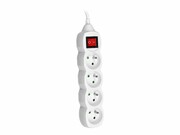 TRACER Przedłużacz PowerCord 3.0m 4 gniazda wyłącznik biały TRACER