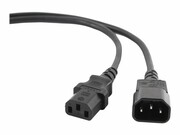 GEMBIRD PC-189-VDE Gembird kabel zasilający przedłużający VDE IEC320 C13/C14, 1,8m (gruby) GEMBIRD