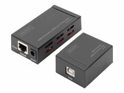 DIGITUS 4 Ports USB 2.0 Hub & Extender 50M for use with Cat5/5e/6 UTP STP SFT cable DIGITUS