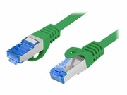 LANBERG patchcord cat.6A FTP LSZH CCA 1.5m green LANBERG
