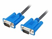 LANBERG Kabel VGA M/M 5m ferryt czarny LANBERG