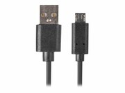 LANBERG CA-USBM-20CU-0018-BK Lanberg Kabel Quick Charge 3.0, USB Micro-B(M)->A(M) 1.8M Czarny LANBERG