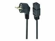 GEMBIRD PC-186-C19 Gembird kabel zasilający serwerowy IEC320 C19 1,8m, 16A GEMBIRD