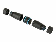 TECHLYPRO 105896 TechlyPro Adapter sieciowy łącznik RJ45 F/F Cat6 F/UTP zewnętrzny IP68 TECHLY PRO